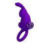 PRETTY LOVE - VIBRANT PENIS RING I Purple - 4