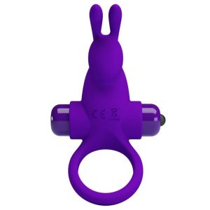 PRETTY LOVE - VIBRANT PENIS RING I Purple - image 2