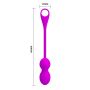 PRETTY LOVE - ELVIRA Purple- Kegel balls - 4