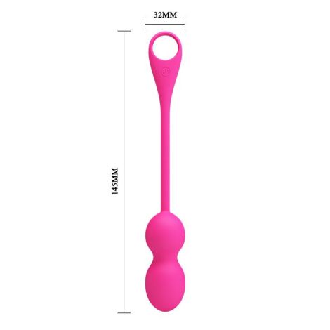 PRETTY LOVE - ELVIRA Pink- Kegel balls - 3