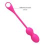 PRETTY LOVE - ELVIRA Pink- Kegel balls - 5