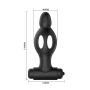 MR PLAY - SILICONE VIBRATING ANAL PLUG - 5