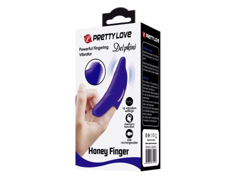 PRETTY LOVE - Delphini, Honey Finger 10 vibration functions - 10