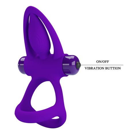 PRETTY LOVE - VIBRATION COCK RING, 10 vibration functions - 9