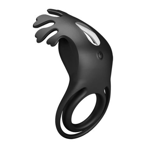 PRETTY LOVE - VIBRANT PENIS RING RUBEN Black, 7 vibration functions - 5