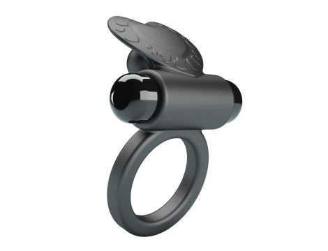 PRETTY LOVE - VIBRANT PENIS RING DEBONAIRE Black, 10 vibration functions - 2