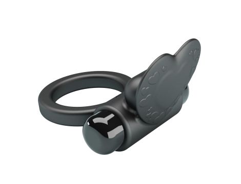 PRETTY LOVE - VIBRANT PENIS RING DEBONAIRE Black, 10 vibration functions - 3