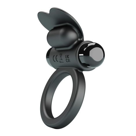 PRETTY LOVE - VIBRANT PENIS RING DEBONAIRE Black, 10 vibration functions - 9