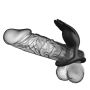 PRETTY LOVE - VIBRANT PENIS RING SILAS Black, 7 vibration functions - 3