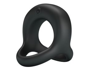 PRETTY LOVE - VIBRANT PENIS RING ELLIOTT Black, 10 vibration functions - image 2