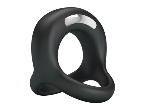 PRETTY LOVE - VIBRANT PENIS RING ELLIOTT Black, 10 vibration functions - 3