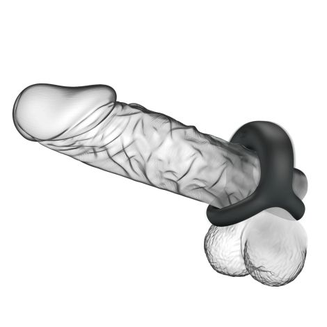 PRETTY LOVE - VIBRANT PENIS RING ELLIOTT Black, 10 vibration functions - 2