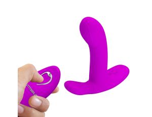 PRETTY LOVE - Geri Purple, 12 vibration functions 3 licking settings Wireless remote control - image 2