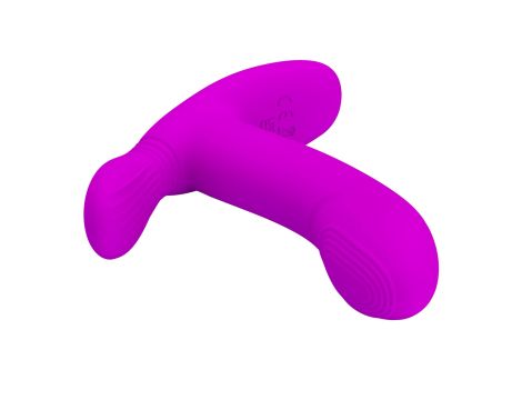 PRETTY LOVE - Geri Purple, 12 vibration functions 3 licking settings Wireless remote control