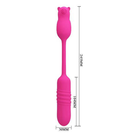 PRETTY LOVE - Nobikuma, 3 vibration functions 3 thrusting settings - 6