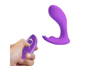 PRETTY LOVE - Idabelle Purple, 12 vibration functions 12 pulse wave settings Wireless remote control - image 2