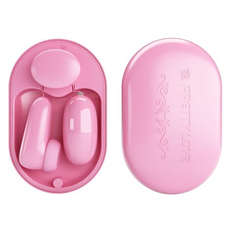 PRETTY LOVE - Magic Box Pink, 12 vibration functions 7 tapping functions - 3