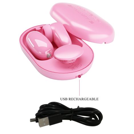 PRETTY LOVE - Magic Box Pink, 12 vibration functions 7 tapping functions - 9