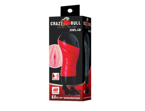 CRAZY BULL - Delia, 12 vibration functions Suction base Sex talk, 2 AAA batteries - 4