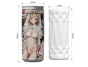 PRETTY LOVE - Masturbator, Super soft material TPR /ABS - image 2