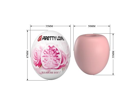 PRETTY LOVE - Pleasure Egg I, ABS / TPR - 8