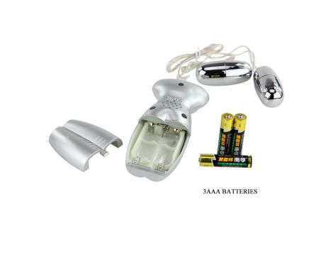 BAILE - Vibration Sex talk Double holes, 3 AAA batteries, TPR ABS - 2