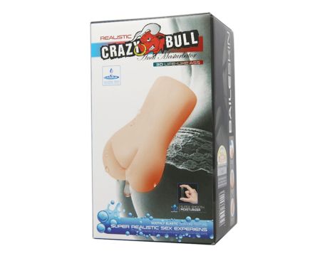 CRAZY BULL- REALISTIC 3D LIFE-LIKE ASS, Water lubricant - 4