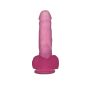 BAILE - DONG Realistic dildo ( clear/pink/purple ) - 5