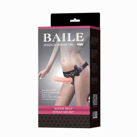 BAILE - Vibrating JESSICA Strap-on - 7