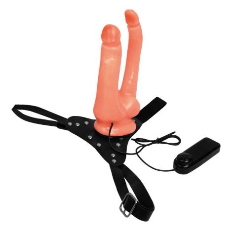 BAILE - JESSICA Double Strap-on Vibrating - 5