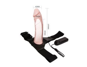 BAILE - Vibrating Hollow Strap-on - Multispeed - image 2