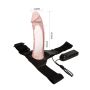 BAILE - Vibrating Hollow Strap-on - Multispeed - 3