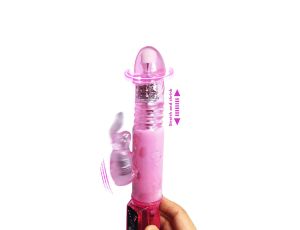 BAILE - Crazy Bunny, 3 vibration functions 3 rotation functions Thrusting - image 2