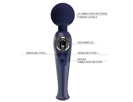 PRETTY LOVE - Skyler Blue, 10 vibration functions 9 speed levels - 3