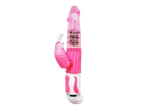 BAILE- Fasination Vibrator Pink,12 vibration functions 4 rotation functions