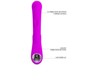 PRETTY LOVE - Lamar Purple, 10 vibration functions 9 speed levels - image 2