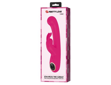 PRETTY LOVE - Lamar Pink, 10 vibration functions 9 speed levels