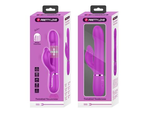 PRETTY LOVE - Twinkled Tenderness Purple, 7 vibration functions 4 rolling functions Memory function