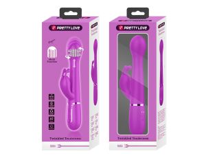 PRETTY LOVE - Dejon Twinkled Tenderness Purple, 7 vibration functions 4 thrusting settings 4 rotation functions - image 2