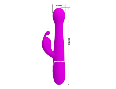 PRETTY LOVE - Dejon Twinkled Tenderness Purple, 7 vibration functions 4 thrusting settings 4 rotation functions - 9