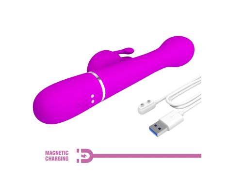 PRETTY LOVE - Dejon Twinkled Tenderness Purple, 7 vibration functions 4 thrusting settings 4 rotation functions - 11