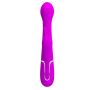 PRETTY LOVE - Dejon Twinkled Tenderness Purple, 7 vibration functions 4 thrusting settings 4 rotation functions - 5