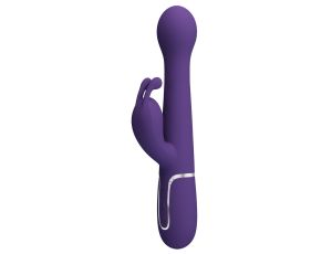 PRETTY LOVE - Dejon dark Purple, 7 vibration functions 4 thrusting settings 4 rotation functions - image 2