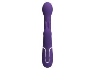 PRETTY LOVE - Dejon dark Purple, 7 vibration functions 4 thrusting settings 4 rotation functions - image 2