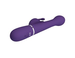 PRETTY LOVE - Dejon dark Purple, 7 vibration functions 4 thrusting settings 4 rotation functions - image 2