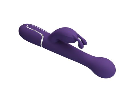 PRETTY LOVE - Dejon dark Purple, 7 vibration functions 4 thrusting settings 4 rotation functions - 4