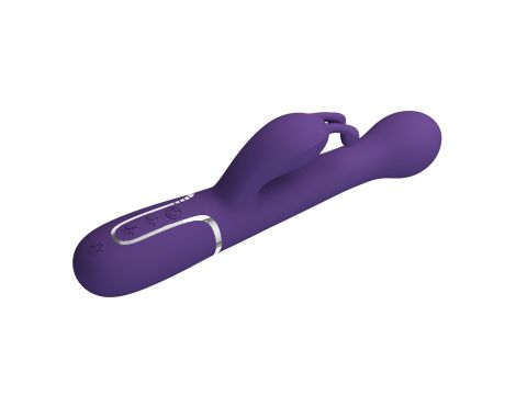 PRETTY LOVE - Dejon dark Purple, 7 vibration functions 4 thrusting settings 4 rotation functions - 5