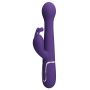 PRETTY LOVE - Dejon dark Purple, 7 vibration functions 4 thrusting settings 4 rotation functions - 3