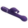 PRETTY LOVE - Dejon dark Purple, 7 vibration functions 4 thrusting settings 4 rotation functions - 5