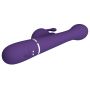 PRETTY LOVE - Dejon dark Purple, 7 vibration functions 4 thrusting settings 4 rotation functions - 8